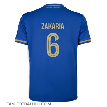 AS Monaco Denis Zakaria #6 Tricou Fotbal Replică 2025-26 Barbati Deplasare